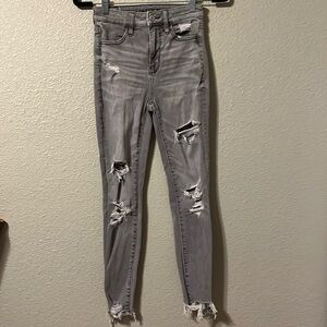 American Eagle super high-rise Jeggings